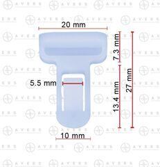 Крепеж для Toyota/Lexus арт. 753920K010