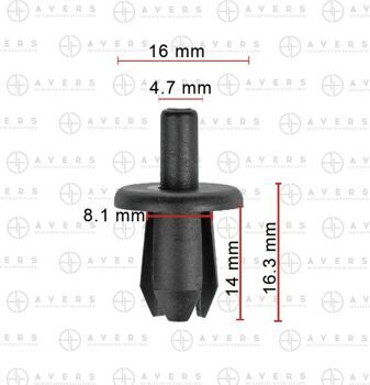 Фиксатор для Mercedes арт. A0009902992