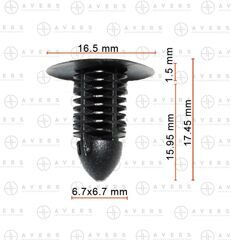 Клипса для Toyota/Lexus арт. 51Z1606003