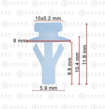 Крепеж для Honda арт. 90651S4N003