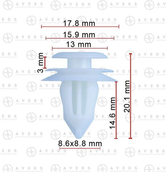 Клипса для Toyota/Lexus арт. 9046708179