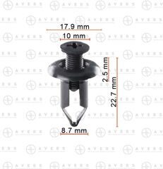 Клипса для Nissan/Infinity арт. 6384840Y00