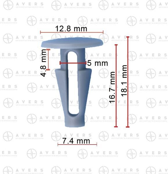 Клипса для Honda арт. 90672671003