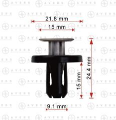 Крепеж для Toyota/Lexus арт. 9046709227