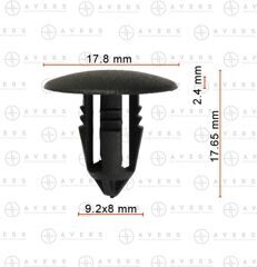 Клипса для BMW арт. 51488181420