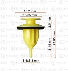 Клипса для Toyota/Lexus арт. 7586860020