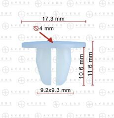 Фиксатор для Toyota/Lexus арт. 9018906066