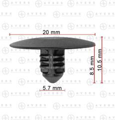 Пистон для Mazda арт. TD1156694