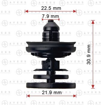 Фиксатор для Volkswagen/Skoda/Audi арт. 7L6868243