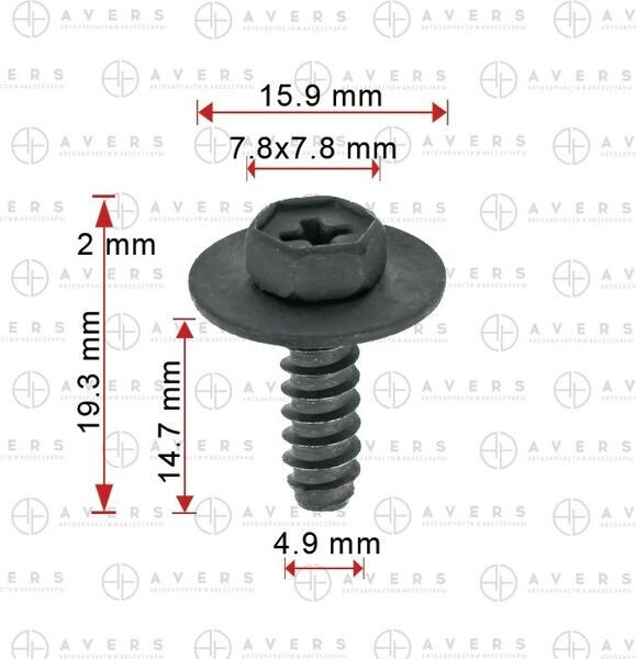 Болт для Mazda арт. 9CF600516B