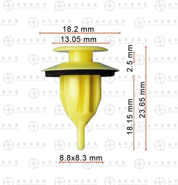 Клипса для Toyota/Lexus арт. 7586860020