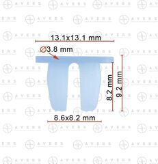 Пистон для Toyota/Lexus арт. 90189T0009