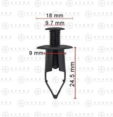 Клипса для Toyota/Lexus арт. 9046709181A1