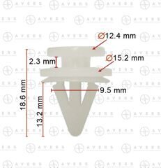 Клипса для Chevrolet/GM арт. 4501565