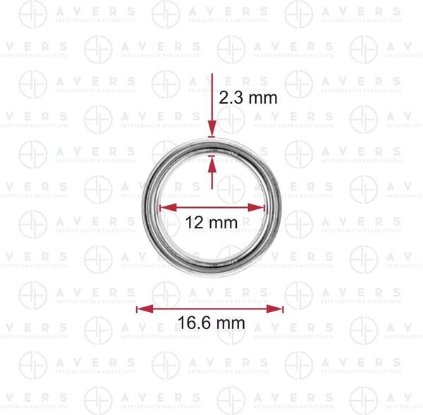 Уплотнительное кольцо  для Toyota/Lexus арт. 3517830010