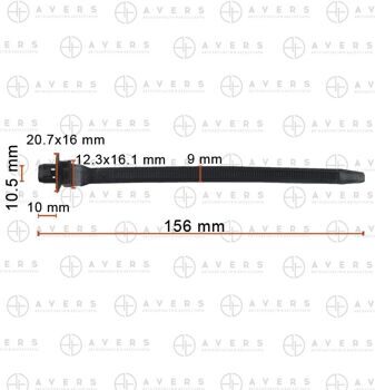 Хомут для Toyota/Lexus арт. 82678A9007