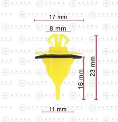 Клипса для Toyota/Lexus арт. 7682742020