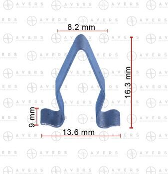 Крепеж для Volkswagen/Skoda/Audi арт. 4A0867276B