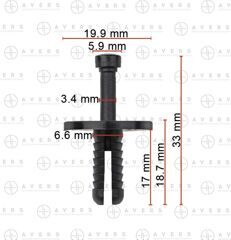 Заклепка для BMW арт. 51481884779