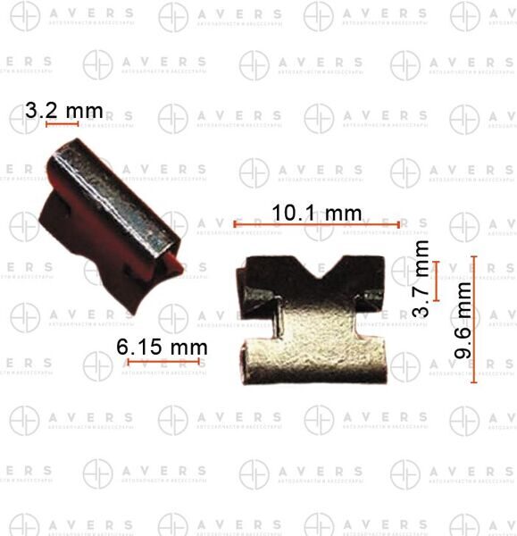 Крепеж для Volkswagen/Skoda/Audi арт. N91146701