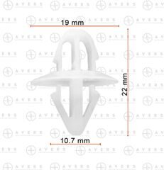 Клипса для Nissan/Infinity арт. 63848VD210