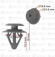 Клипса для Mazda арт. TD1251SJ3A