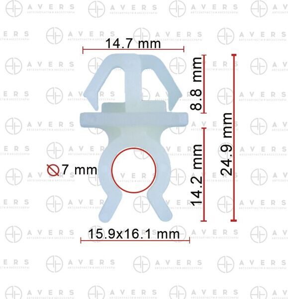 Крепеж для Toyota/Lexus арт. 5345290351