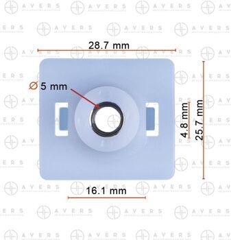 Гайка для Toyota/Lexus арт. 5271560030