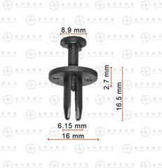 Фиксатор для Ford арт. N805231S