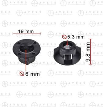 Гайка для Toyota/Lexus арт. 9046706169