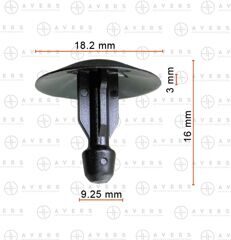 Клипса для BMW арт. 51717048316