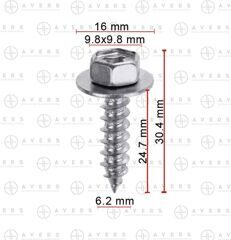 Саморез для Toyota/Lexus арт. 90159T0033