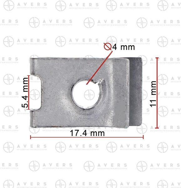 Закладная для Ford арт. W715835S300