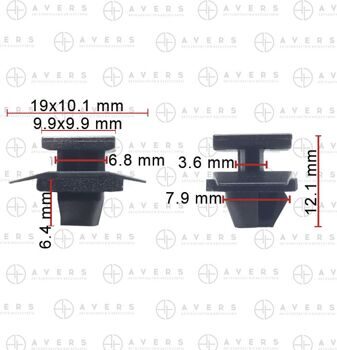 Крепеж для Honda арт. 91513T0AA01