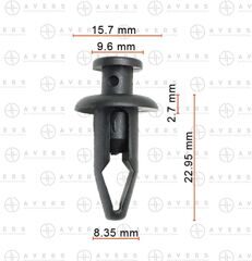 Клипса для Nissan/Infinity арт. 7688257A00