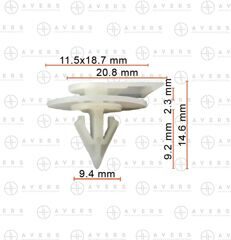 Клипса для BMW арт. 07137073915