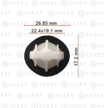 Клипса для Mazda арт. G22C51SJ3