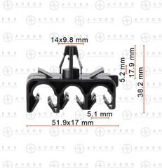 Крепеж для Toyota/Lexus арт. 7728926010