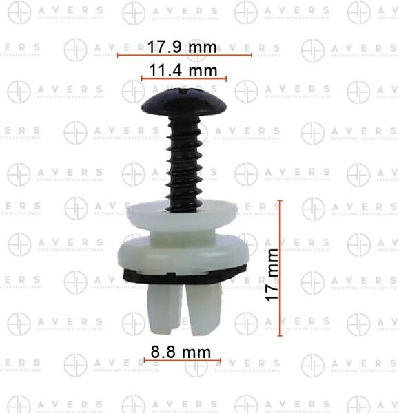 Клипса для Mazda арт. GJ6A5114Y