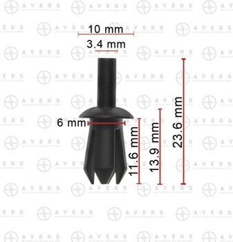 Фиксатор для Volkswagen/Skoda/Audi арт. N0385012