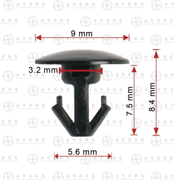 Клипса для Nissan/Infinity арт. 80850CA003